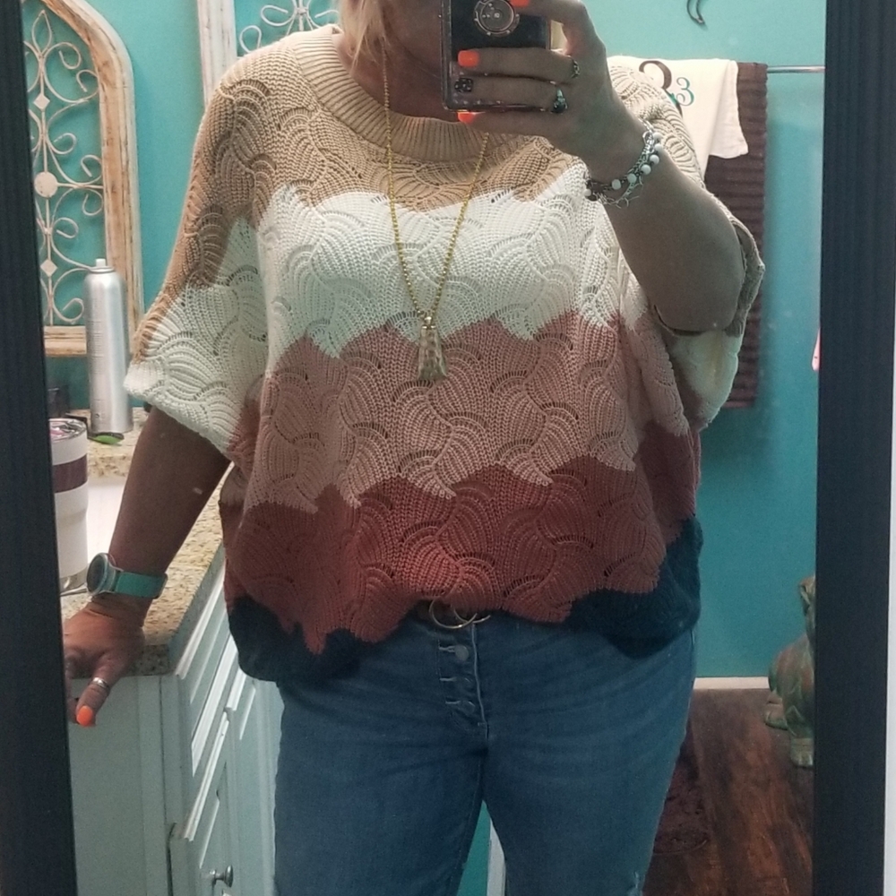 NWOT Andree by Unit oversized sweater size L